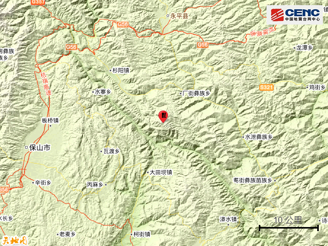 永平县|云南大理州永平县发生3.4级地震