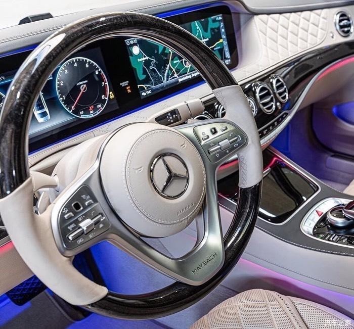 奔驰迈巴赫s650,外形气场十足,内饰奢华至极!