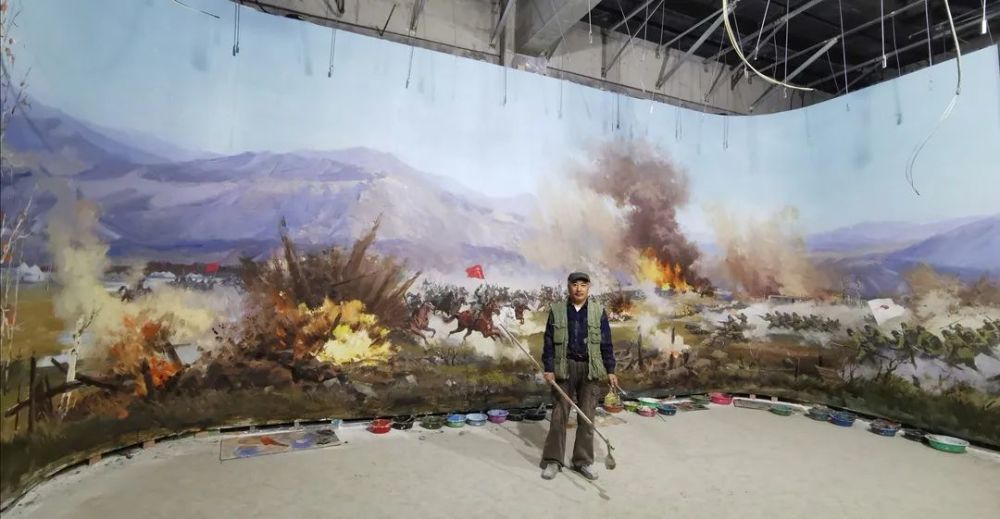 潘文阁|潘文阁壁画作品欣赏