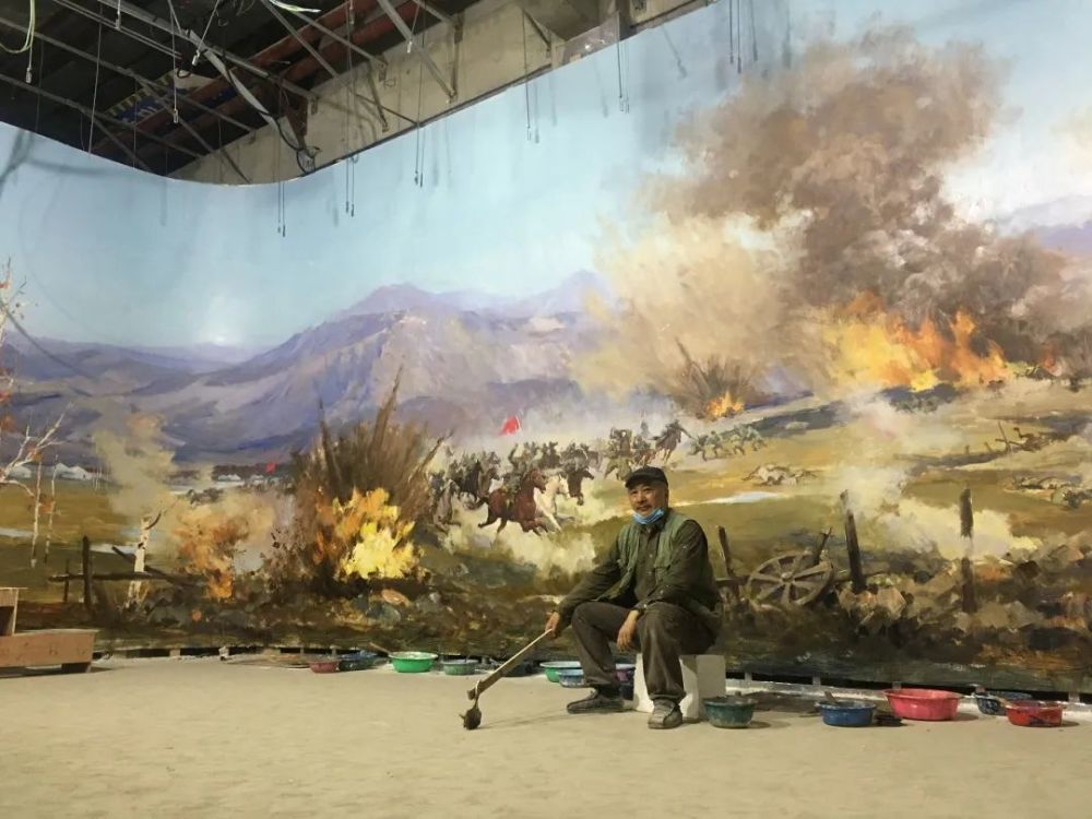 潘文阁|潘文阁壁画作品欣赏