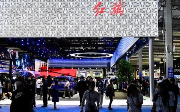 红旗 长安等自主品牌汽车今年上半年整体销量增速好于市场平均水平 腾讯新闻