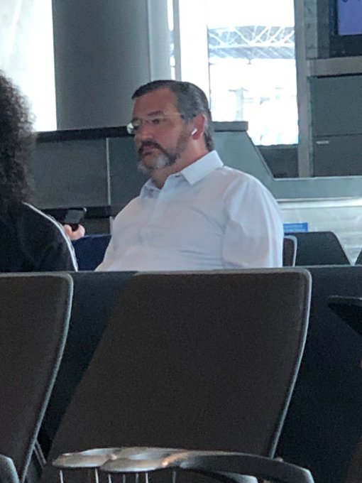 泰德·克鲁兹|飞机上不戴口罩，美国反华议员摊上事了