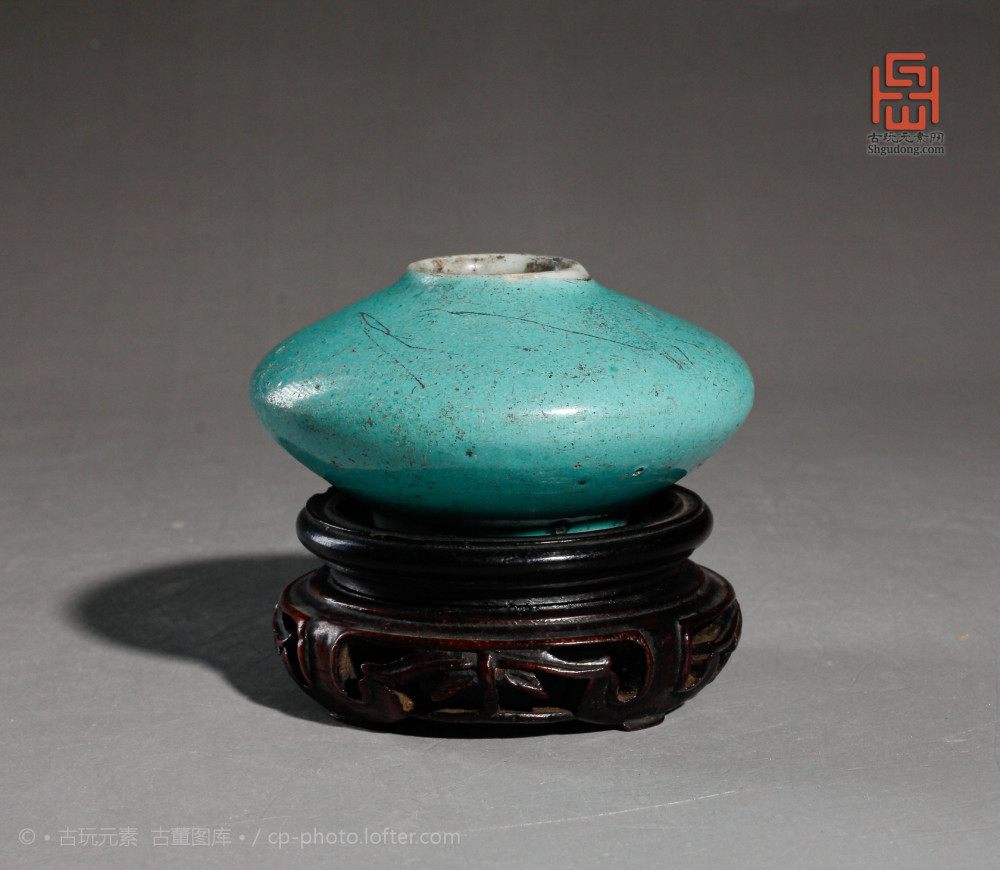 红木|晚清民国花雕红木座