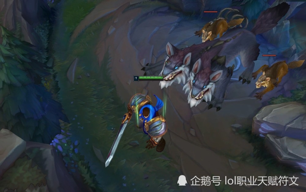 我们一直都说三狼这组野怪的模型不太好看,我觉得主要还是因为模型小