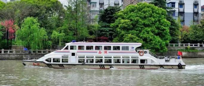 杭州水上巴士今天全部恢复正常运营
