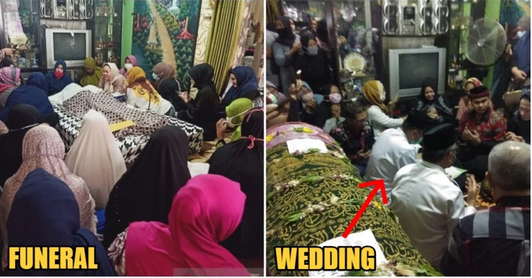 东加里曼丹省|为让去世的父亲“见证”婚姻，印尼新郎要求在父亲遗体前举行婚礼