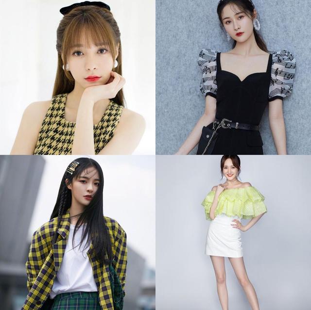 沈梦辰,李莎旻子,梁田,靳梦佳同为湖南台四小花旦,当沈梦辰被淘汰后
