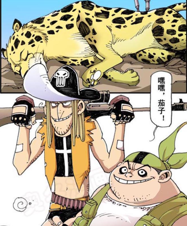 鳄鱼大宝波子是传说中的野蛮女友对付两个抠脚大汉也很轻松