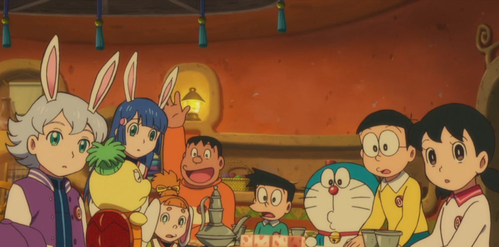 哆啦a梦剧场版公映时间决定大雄的脸变圆了静香冒险服太好看
