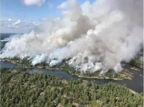 北极地区|北极附近森林大火肆虐！38度高温比热带还热！