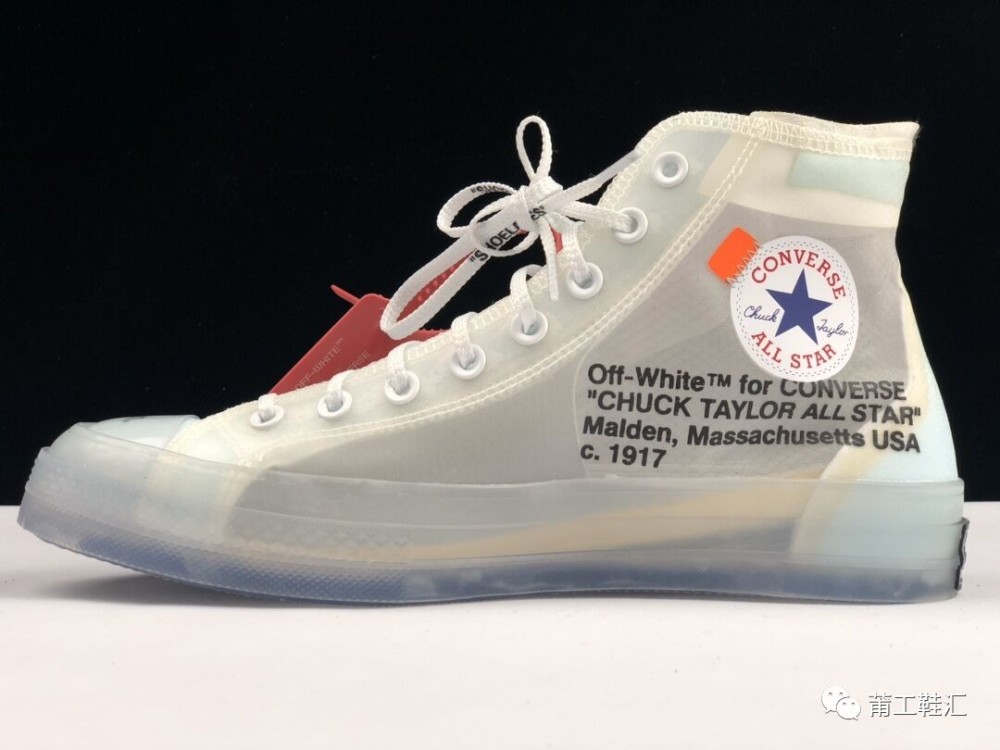 这双雨鞋让你漫步雨中也时髦匡威70sxow联名透明款开箱