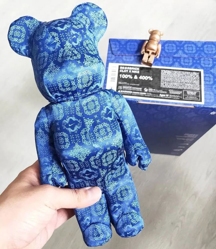 冠希哥亲晒黑丝绸熊联名鞋款将一同补货