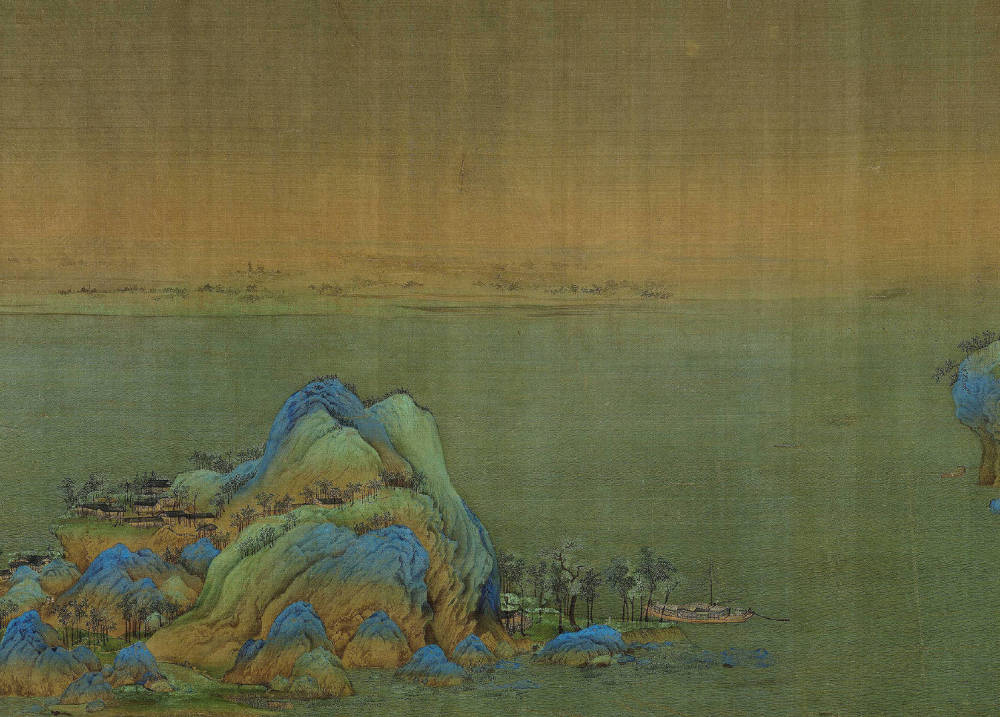 千里江山图|欣赏王希孟的“千里江山图”