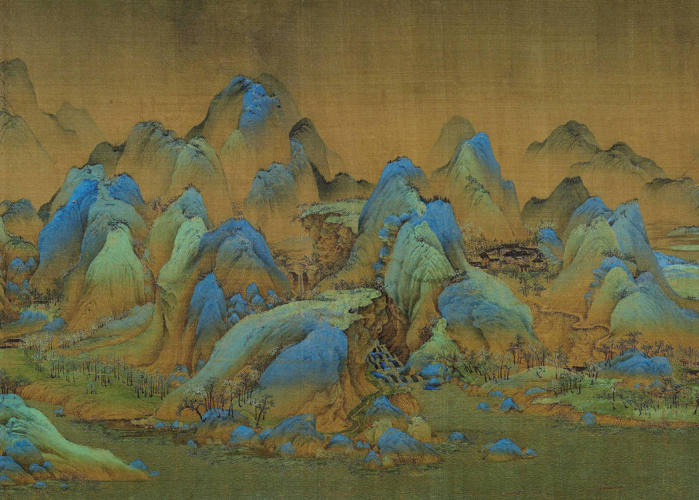 千里江山图|欣赏王希孟的“千里江山图”