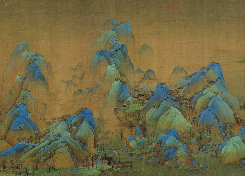 千里江山图|欣赏王希孟的“千里江山图”