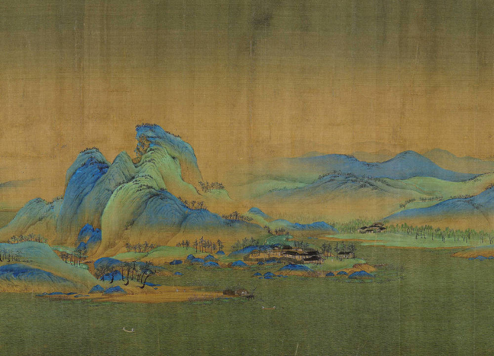 千里江山图|欣赏王希孟的“千里江山图”