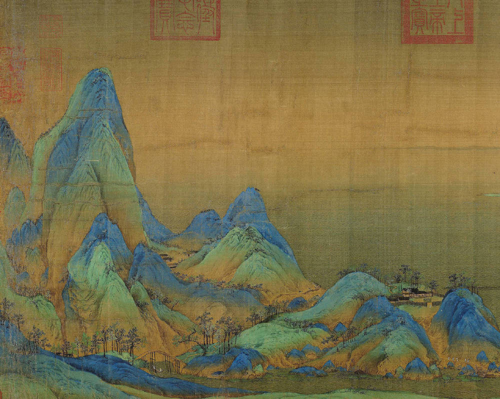 千里江山图|欣赏王希孟的“千里江山图”