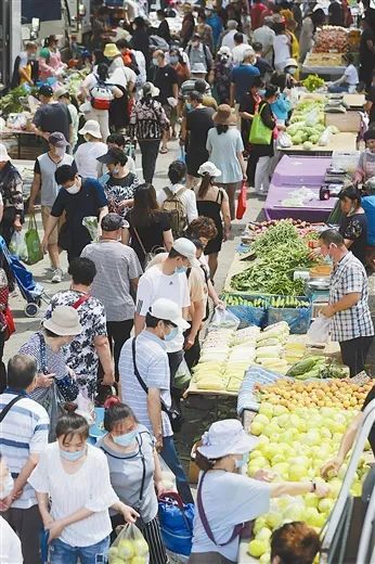 在大连,逛早市就像走江湖