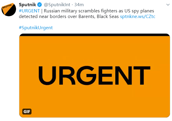 美军侦察机|美军侦察机现身巴伦支海和黑海 俄战机出动拦截