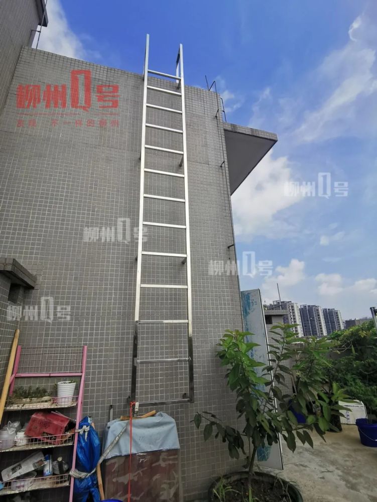 危险柳州3名小孩试图攀爬高层楼房天台小区物业表示