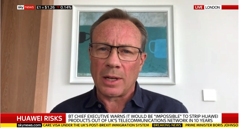 英国_时政|英国禁止华为参与5G建设 将付出巨大经济代价