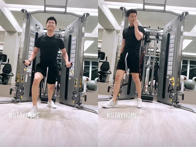 何超莲|窦骁赌王葬礼后在女友家陪伴，何超莲陪窦骁健身练肌肉，幸福满满