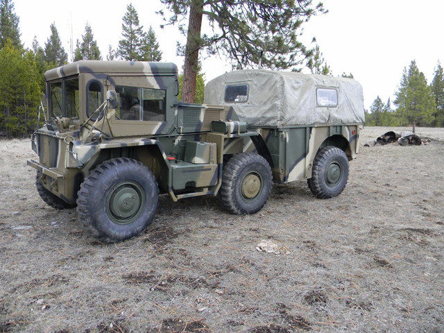 美国"伽马山羊"6轮运输车,专门为东南亚研发的装备