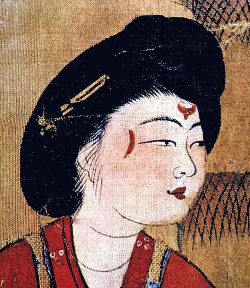 |太阳穴处的那道“斜红”