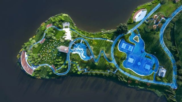 蓝光鹭湖长岛规划照图片