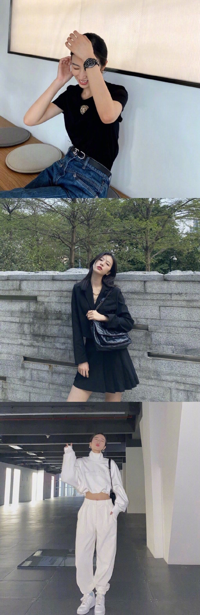 看看周雨彤的穿搭,让你这个夏天变身彩虹女孩!太好看了