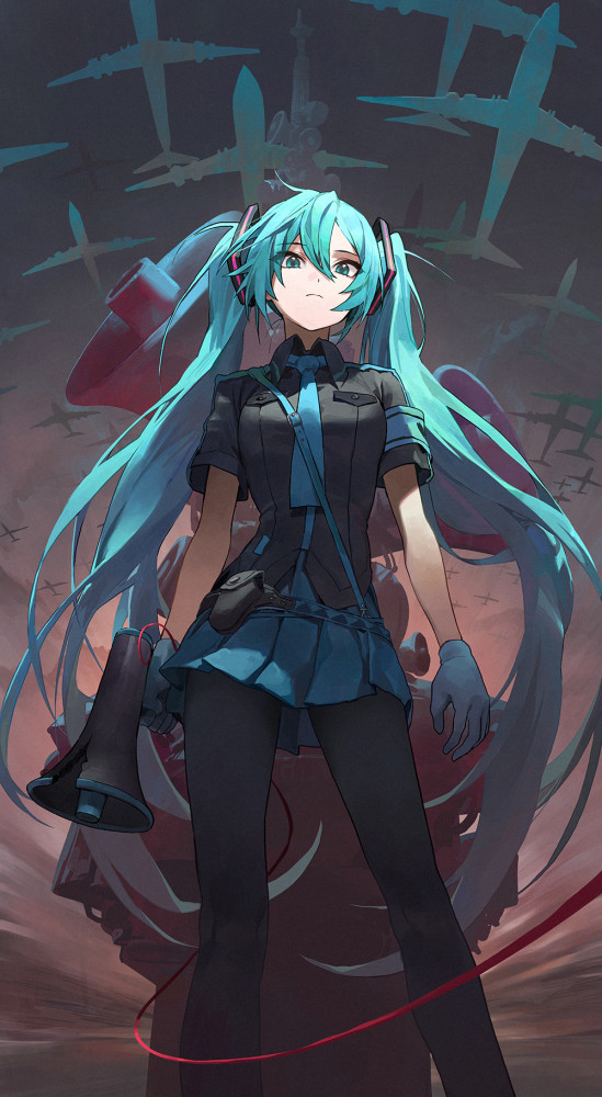 p站画师推荐モ谁老师笔下的初音未来