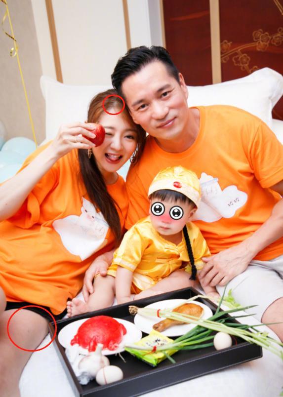 安以轩|40岁安以轩为大儿子庆生，肚大如箩却仍四肢纤细，孕期发量堪忧