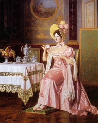 葡萄牙凯瑟琳公主与茶图片