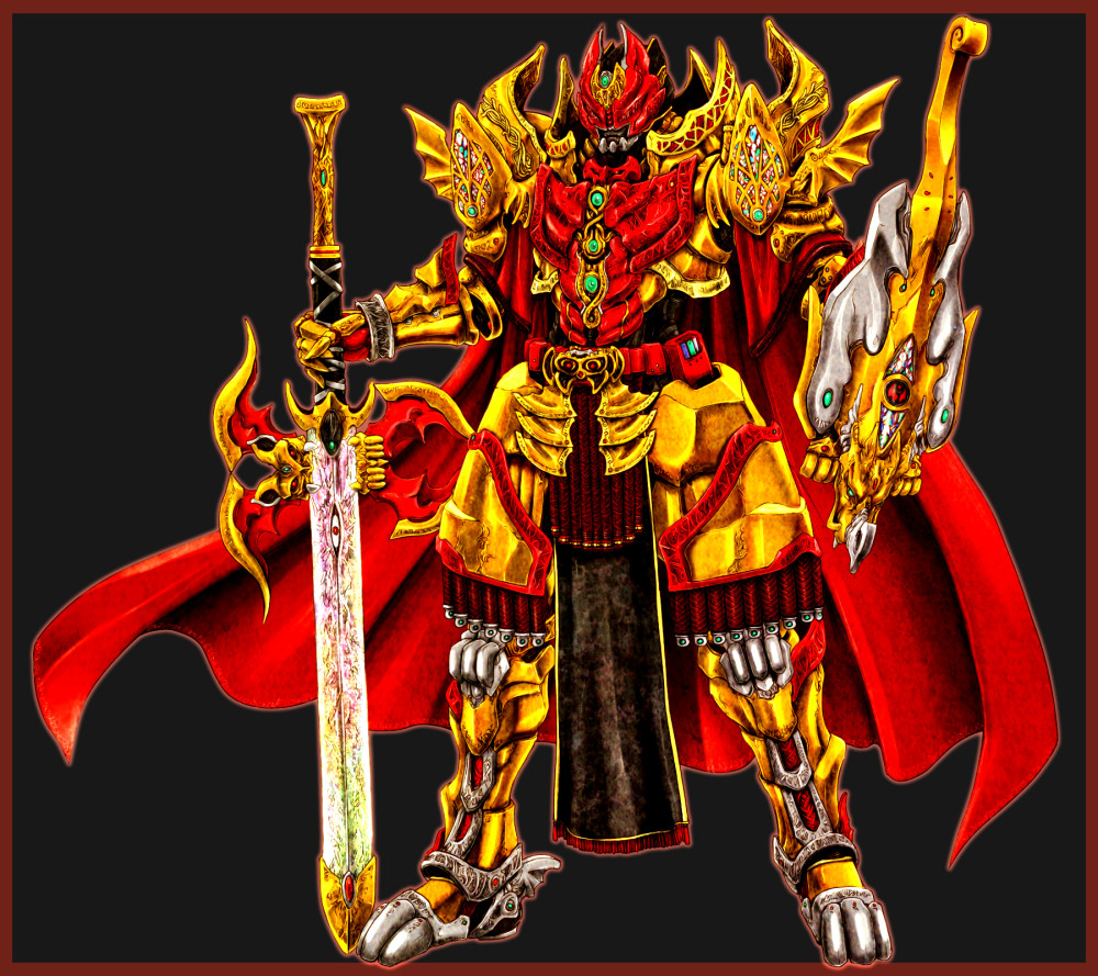 《假面骑士》同人:骑士王kiva霸气非凡,暴雪格里斯更显帅气