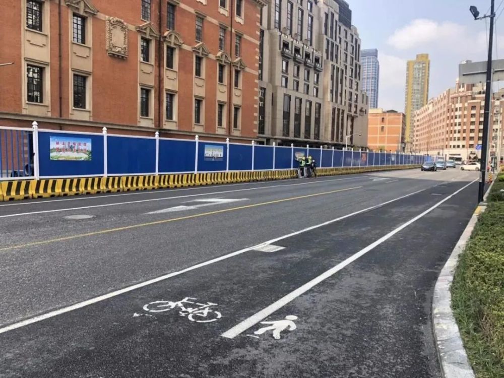 提示天潼路正拓宽改建预计进博会前完工