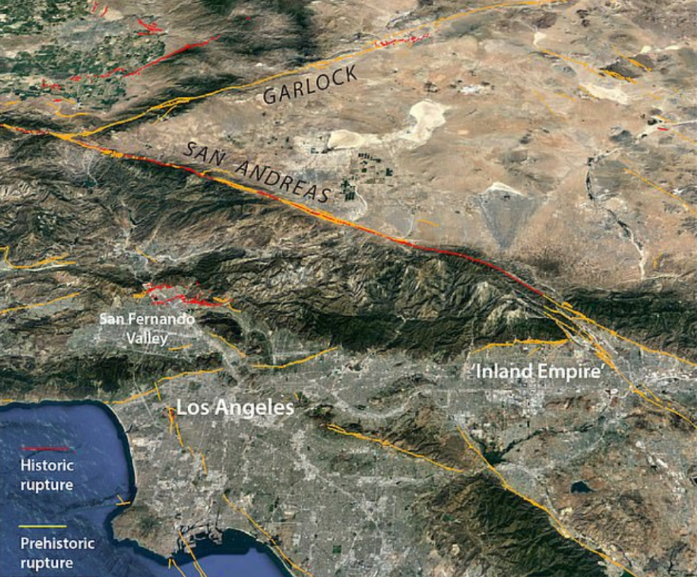 科学家|比模型高出100倍！科学家警告：美国发生大地震概率增至2.3％
