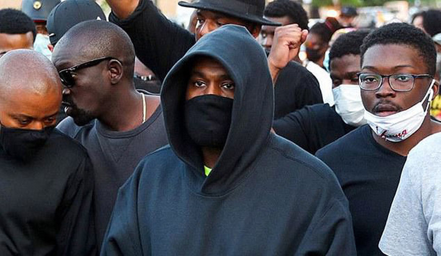 侃爷|嘻哈歌手侃爷退出总统竞选，有妻子卡戴珊加持，民调得票率也只有2％