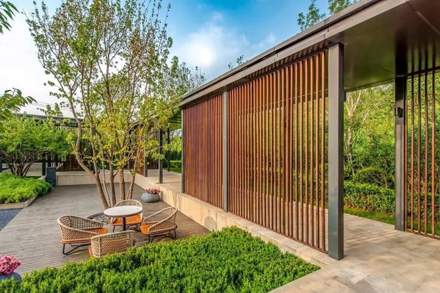 15个庭院花园廊架设计这真是一个廊架美了整个院子