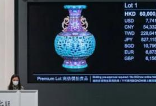 花瓶|老外花近400元买花瓶，如今发现是清朝文物卖出6000多万