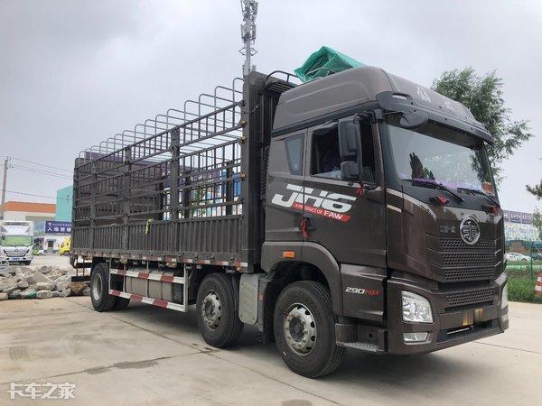 全款买的解放jh6 7米7载货车咋样?车主:赞!