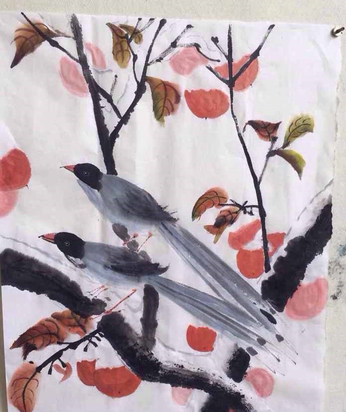 吕良伟|演员吕良伟的国画欣赏：写意画水平相当高，不输一流的国画大师