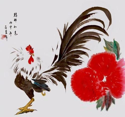 吕良伟|演员吕良伟的国画欣赏：写意画水平相当高，不输一流的国画大师