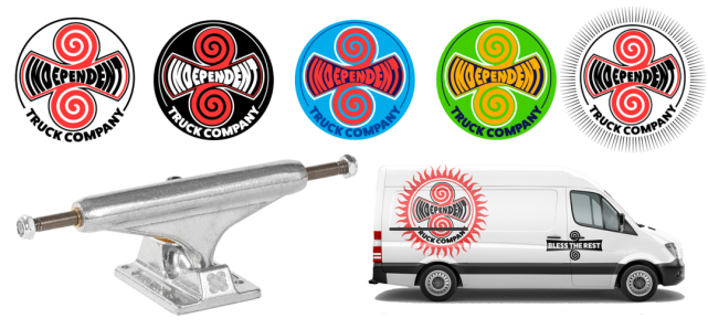 重塑independent 标志的艺术家