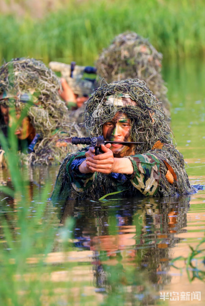 火蓝刀锋荒野突击海军陆战队组织狙击手集训