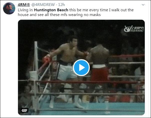 美国_社会|美国亨廷顿比奇海滩，被网友骂上了推特热搜