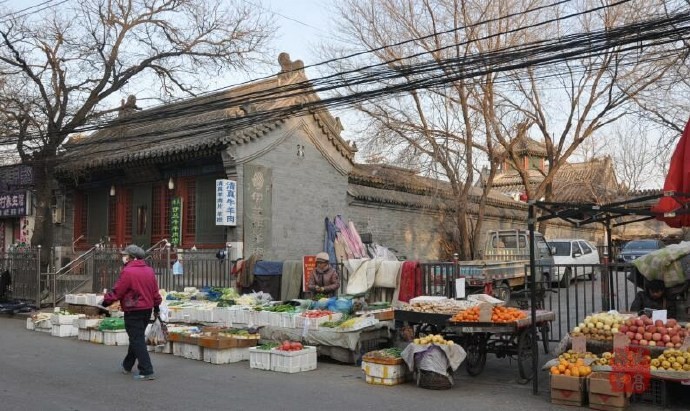 北京寸土寸金這座清真寺被改造成了肉鋪穆斯林在裡面賣牛羊肉