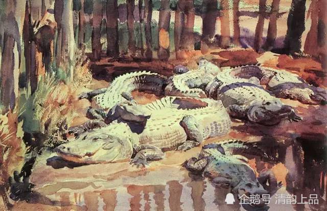 水彩画|8位世界级水彩画大师，水彩画作品欣赏
