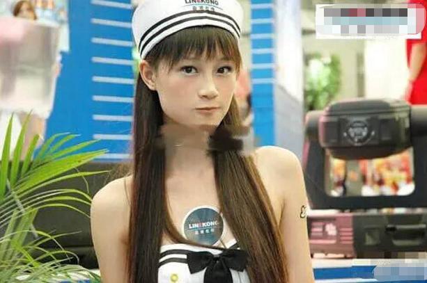 蓝盈莹|蓝盈莹早年旧照被扒，大方脸型眼距窄小，与如今精致长相判若两人