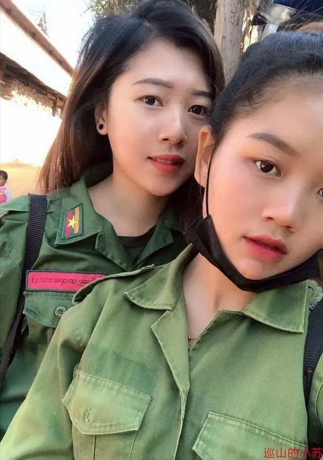 不愛紅妝愛軍裝緬甸北部地區另類女孩