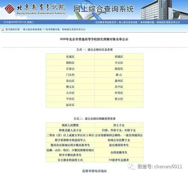 北京教育考试院|2020年北京市高考加分名单公示，两种通道可查询